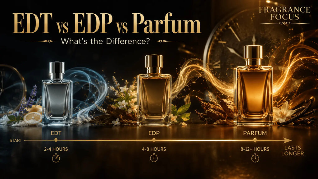 EDT vs EDP vs Parfum: What's the Difference?