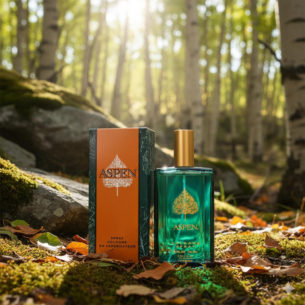 Coty Aspen Eau de Cologne for Men 4.0 oz | Authentic Men’s Fragrance