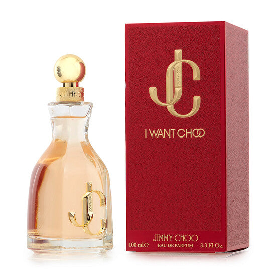 Jimmy Choo I Want Choo Eau de Parfum EDP Spray 3.4 oz 100 ml for Women | Glamorous Floral Oriental Fragrance