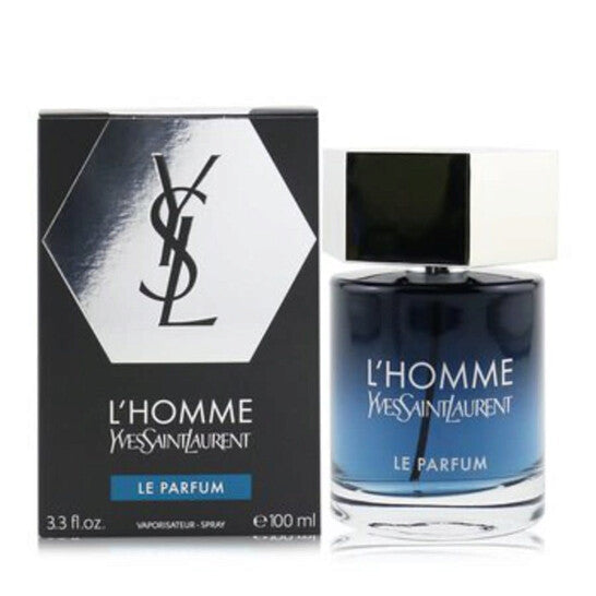 Yves Saint Laurent L’Homme Le Parfum 3.3 Oz / 100ml for Men – Intense Woody Aromatic Fragrance
