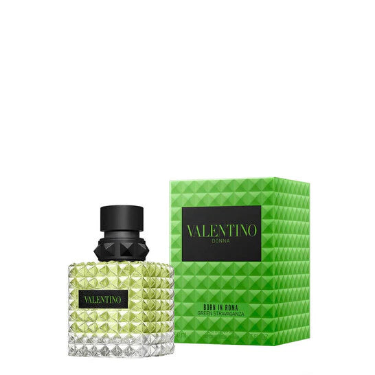Valentino Born in Roma Green Stravaganza Eau de Toilette 1.7 Oz / 50ml – Fresh Woody Fragrance
