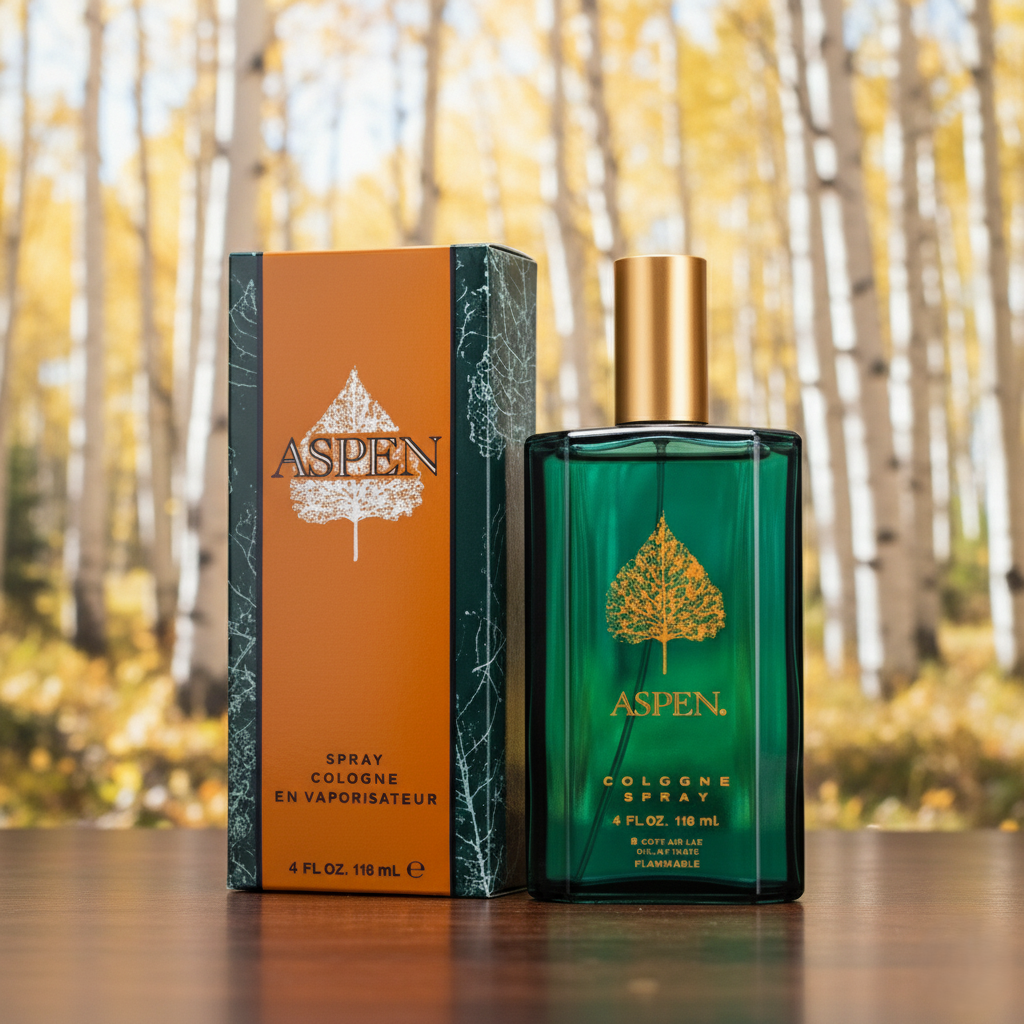 Coty Aspen Eau de Cologne for Men 4.0 oz | Authentic Men’s Fragrance