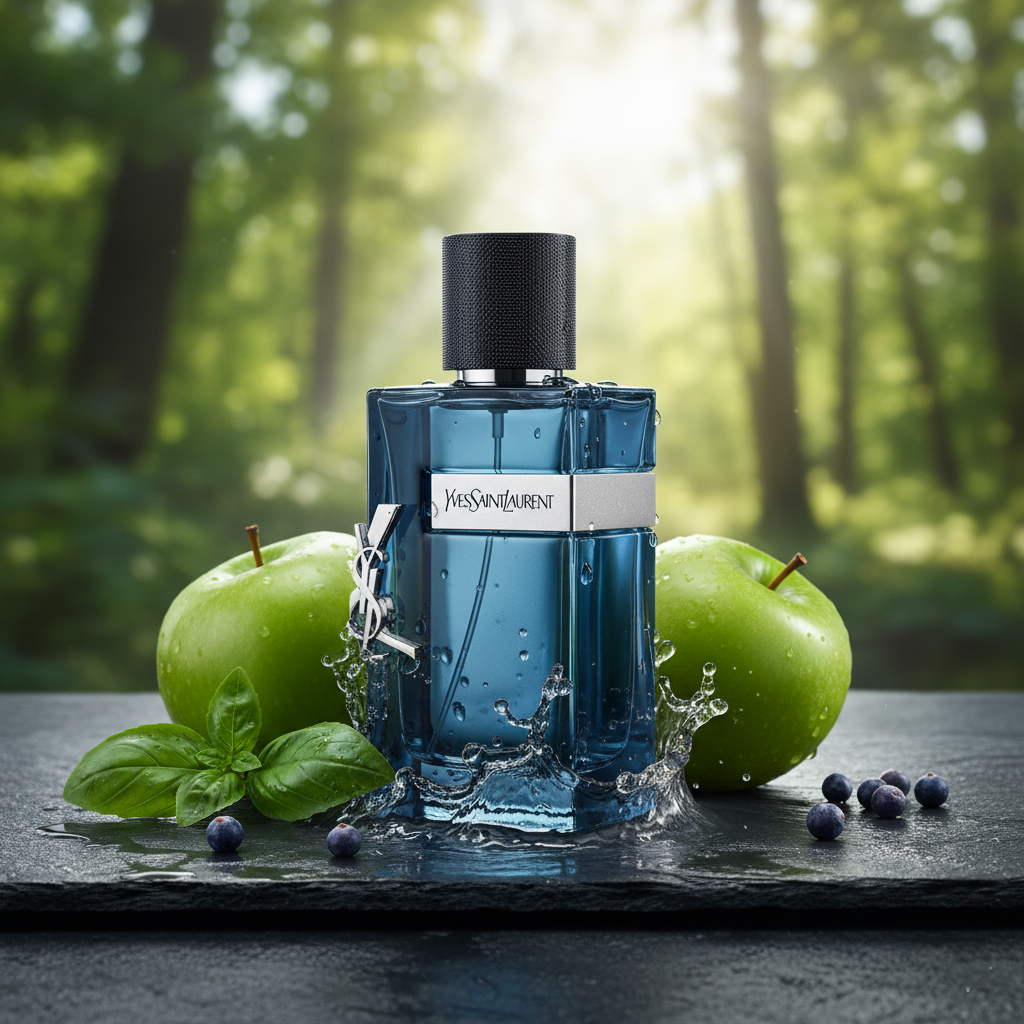 Yves Saint Laurent Y Eau De Parfum Intense For Men | Woody Aromatic Luxury Fragrance