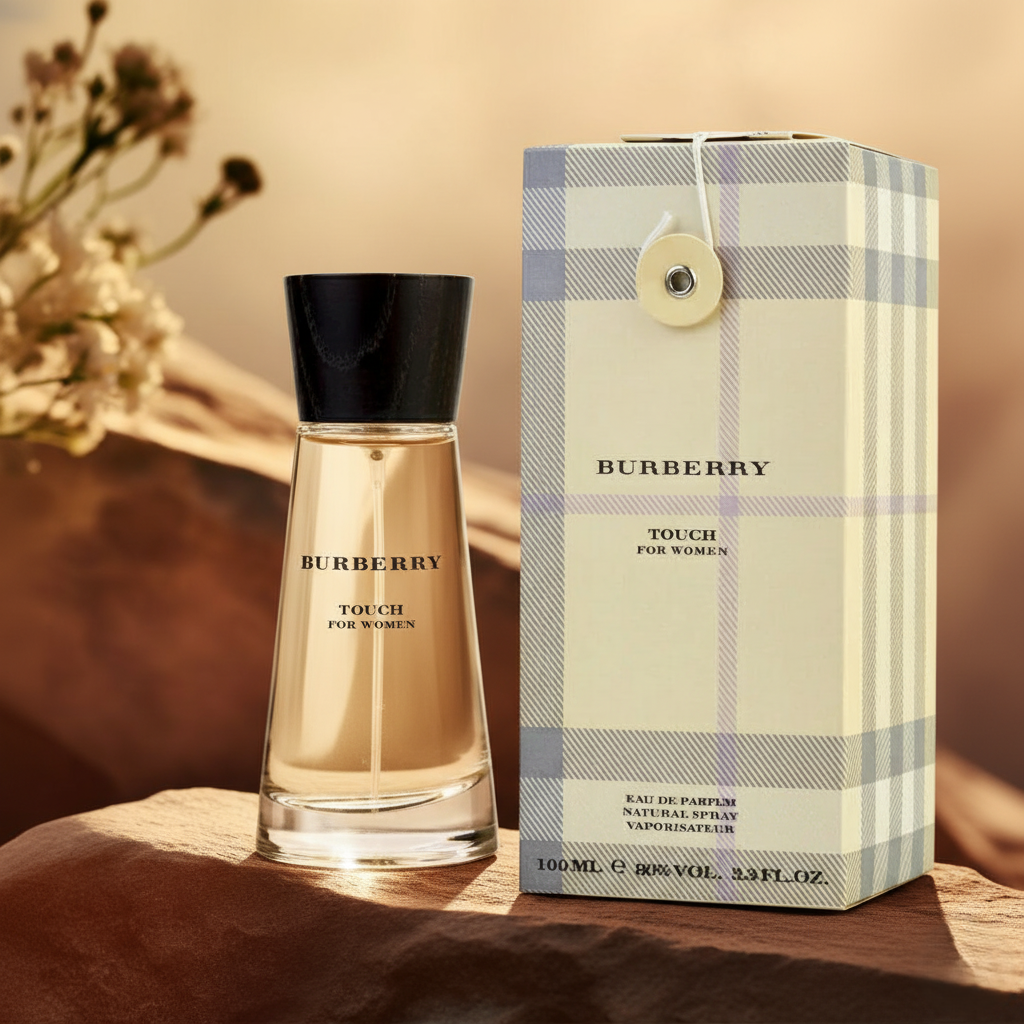Burberry Touch Eau de Parfum 3.3 oz for women – authentic soft floral woody musk fragrance