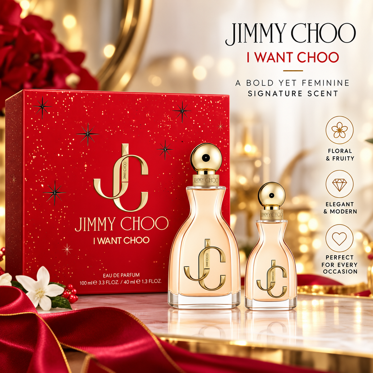 Jimmy Choo I Want Choo EDP Gift Set for Women