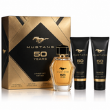 Mustang 50 Years EDP Gift Set for Women – 3.4 Oz EDP + 3.4 Oz Body Lotion + 3.4 Oz Shower Gel