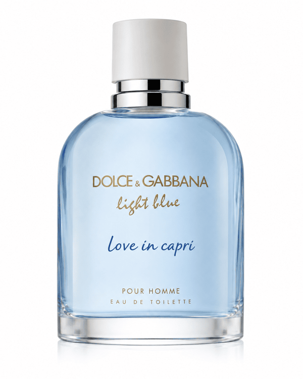 Dolce & Gabbana Light Blue Love in Capri Eau de Toilette for Men 3.4 Fl Oz