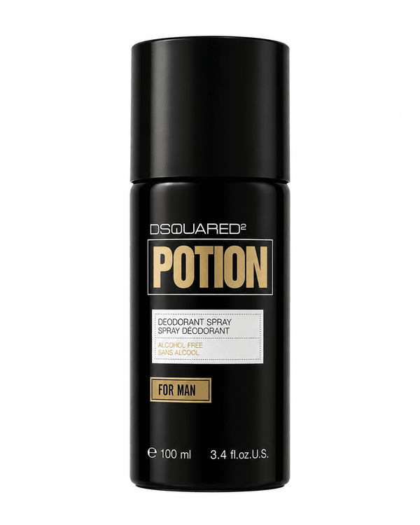 Dsquared2 Potion Deodorant Spray for Men 3.4 0z – Woody Spicy Deodorant Spray