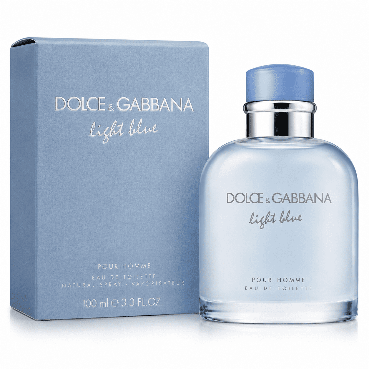 Dolce & Gabbana Light Blue Love in Capri Eau de Parfum for Men 3.4 Fl Oz / 100ml – Citrus Woody Fragrance
