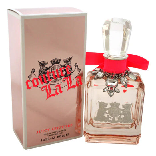 Juicy Couture Couture La La Eau de Parfum EDP Spray 3.4 oz 100 ml for Women | Sweet Floral Fruity Fragrance