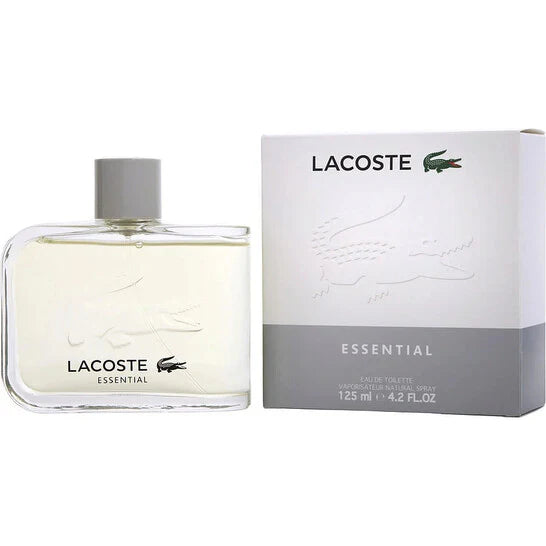Lacoste Essential Eau de Toilette for Men – 4.2 fl oz