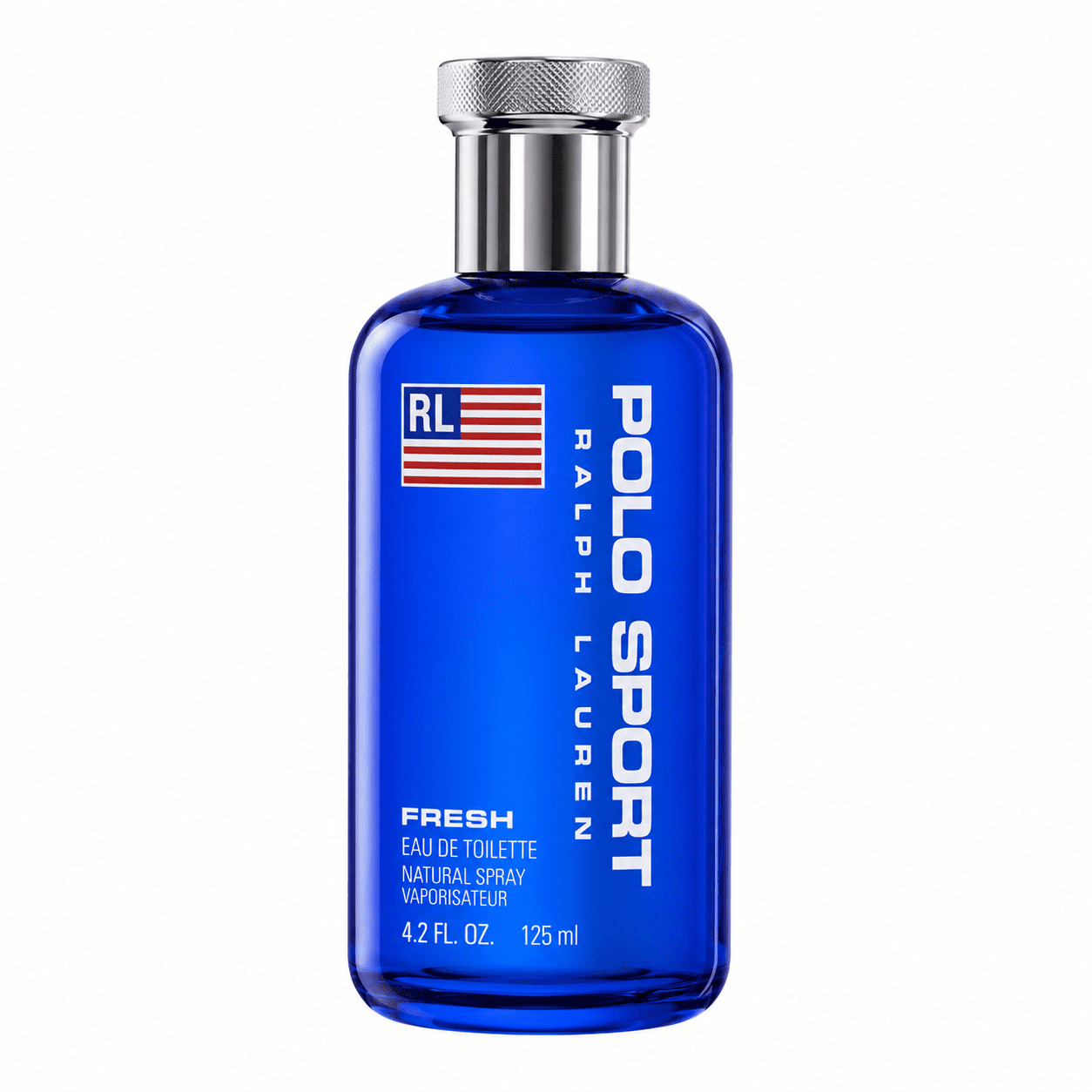 Ralph Lauren Polo Sport Fresh Eau de Toilette Spray for Men 4.2 Oz / 125ml – Aromatic Aquatic Fragrance