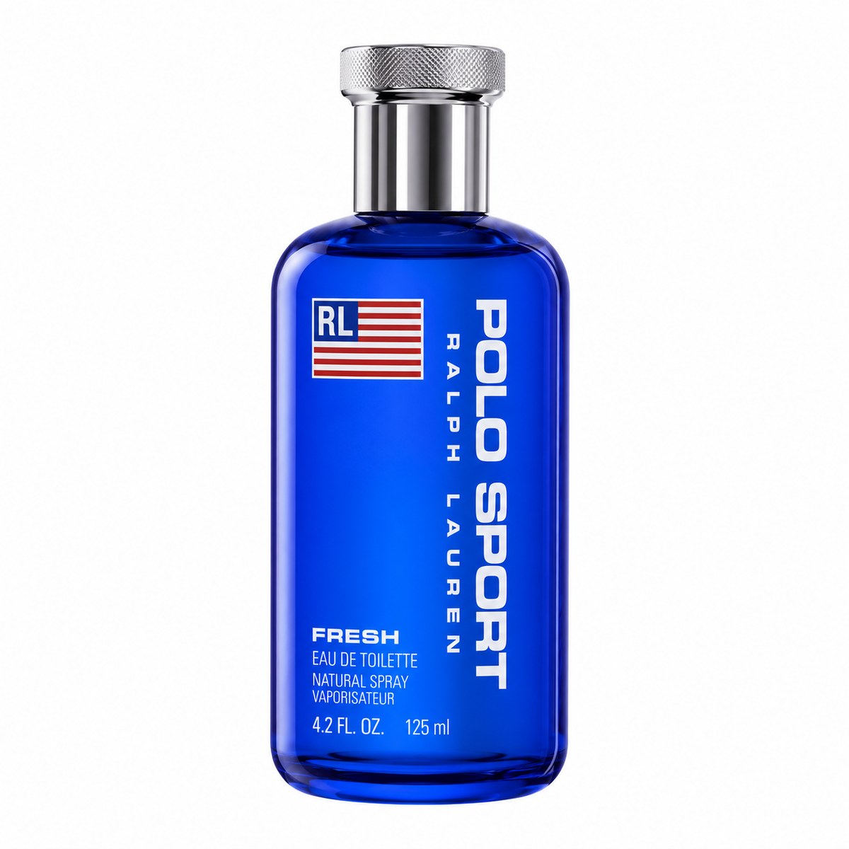 Ralph Lauren Polo Sport Fresh Eau de Toilette Spray for Men 4.2 Oz / 125ml – Aromatic Aquatic Fragrance