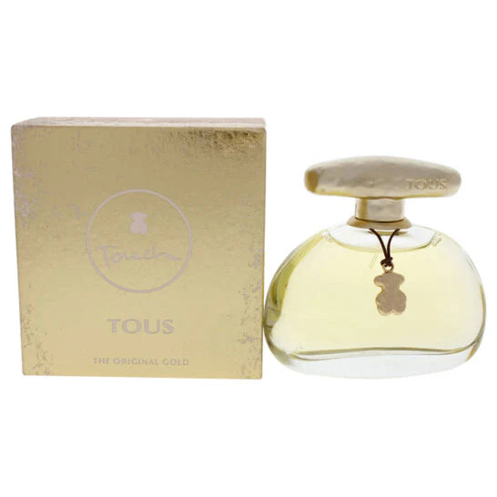 Tous Touch Eau de Toilette Spray for Women 3.4 Oz – Warm Floral Woody Elegant Perfume