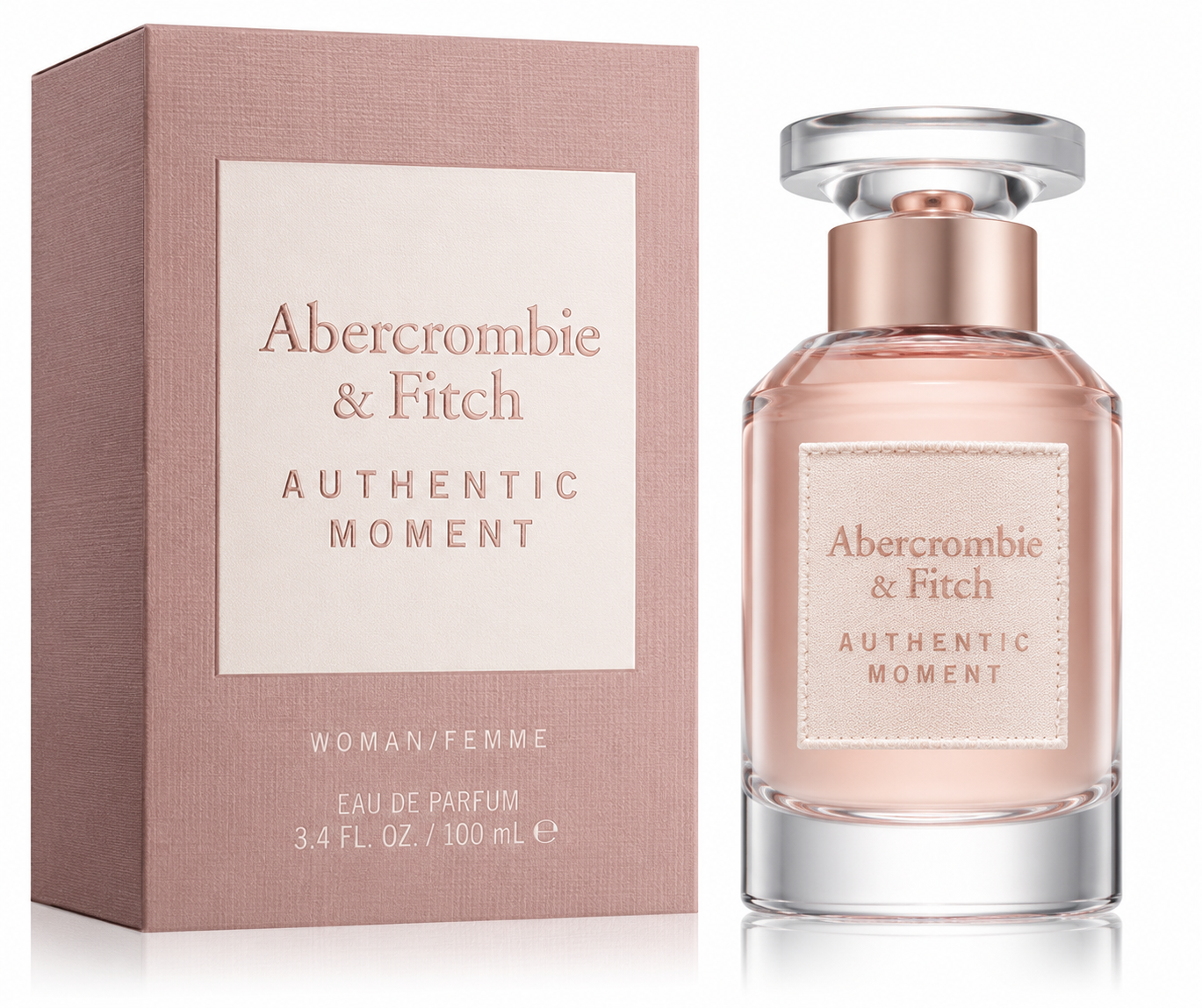 Abercrombie & Fitch Authentic Moment Eau de Parfum for Women – 3.4 fl oz