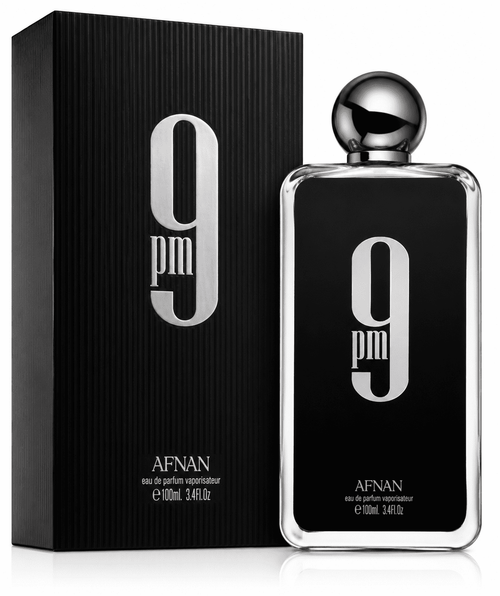 Afnan 9PM Eau de Parfum Spray for Men 3.4 Oz / 100ml – Amber Vanilla Fragrance