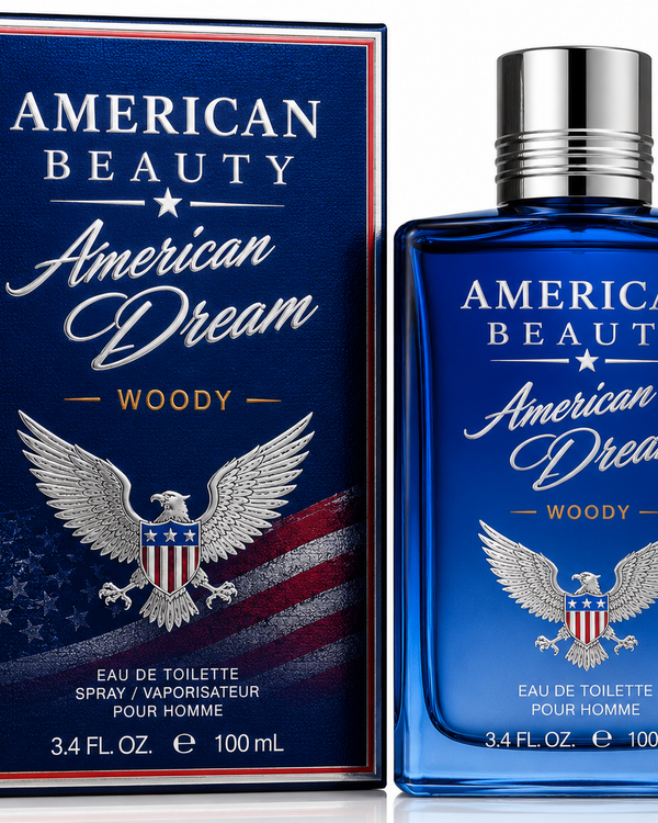 American Beauty American Dream Woody Eau de Toilette Spray for Men 3.4 O