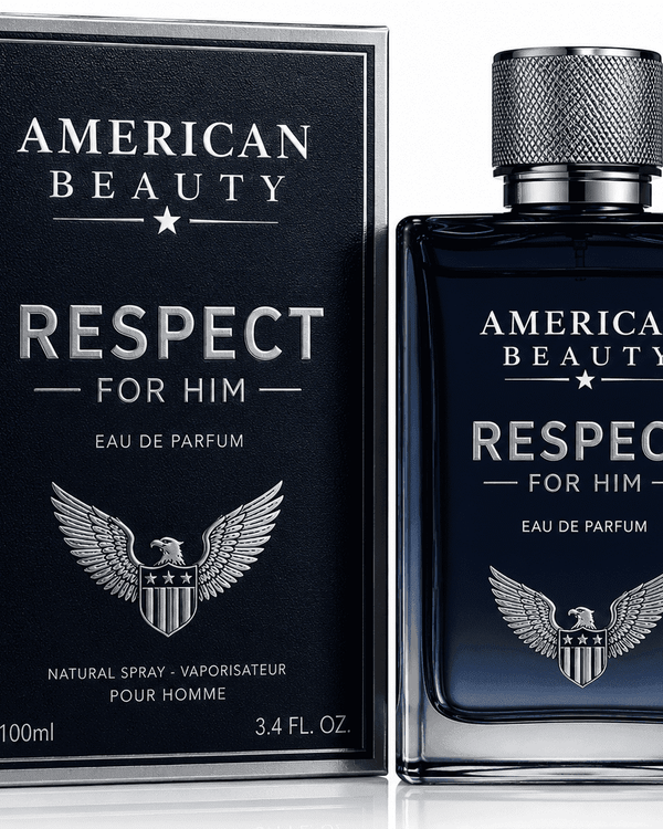 American Beauty Respect for Him Eau de Parfum Spray for Men 3.4 Oz
