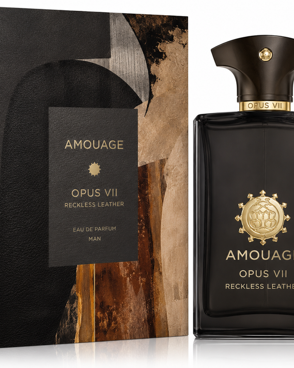 Amouage Opus VII Reckless Leather Eau de Parfum Spray (Unisex) 3.4 Oz 