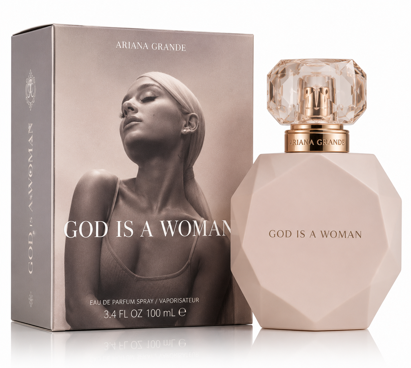 Ariana Grande God Is A Woman Eau de Parfum Spray for Women 3.4 Oz