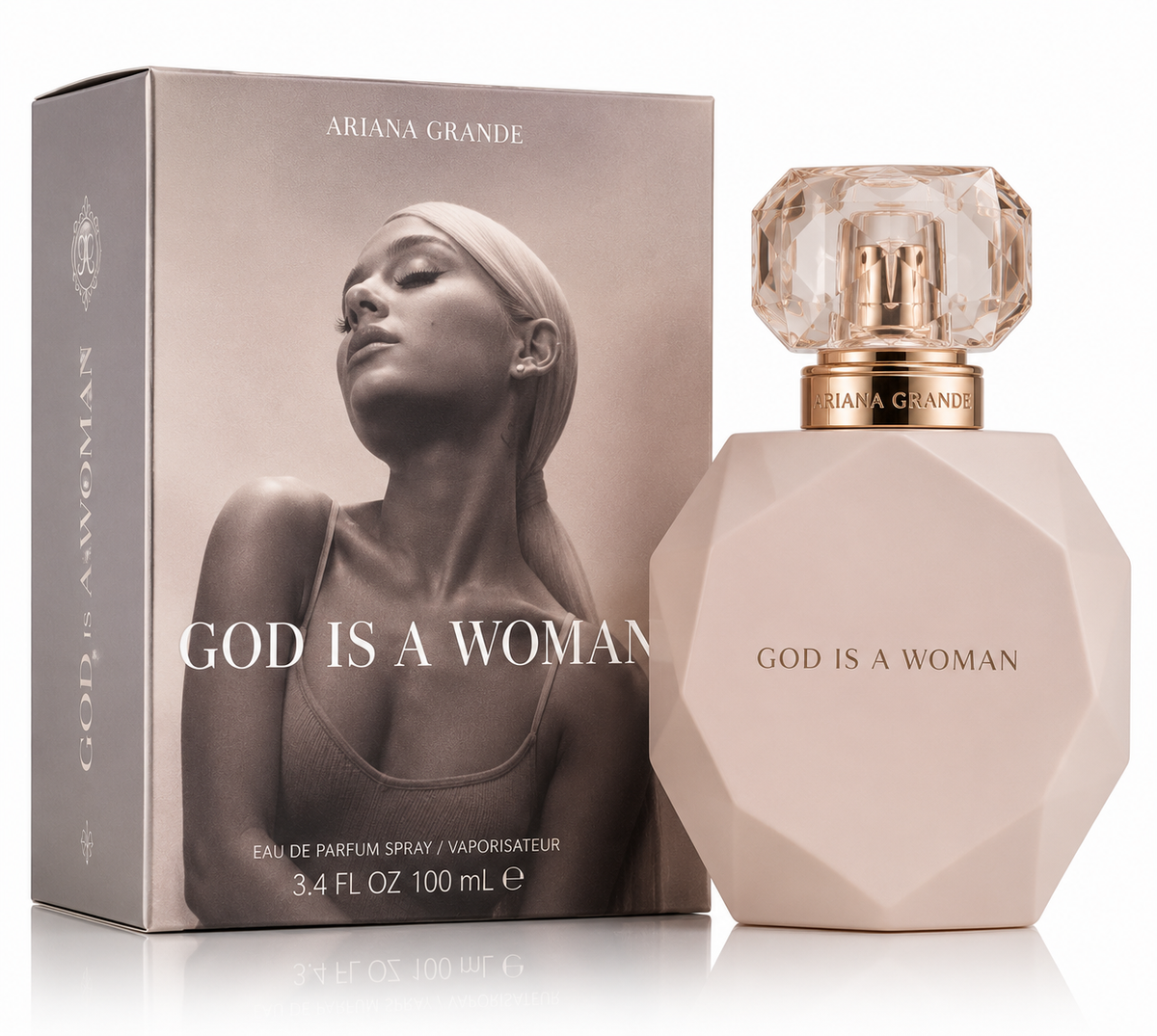 Ariana Grande God Is A Woman Eau de Parfum Spray for Women 3.4 Oz