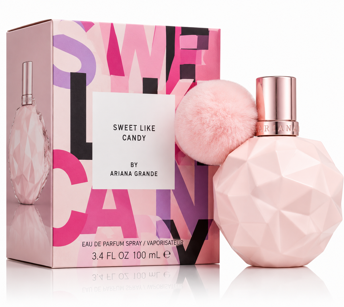 Ariana Grande Sweet Like Candy Eau de Parfum Spray for Women 3.4 Oz