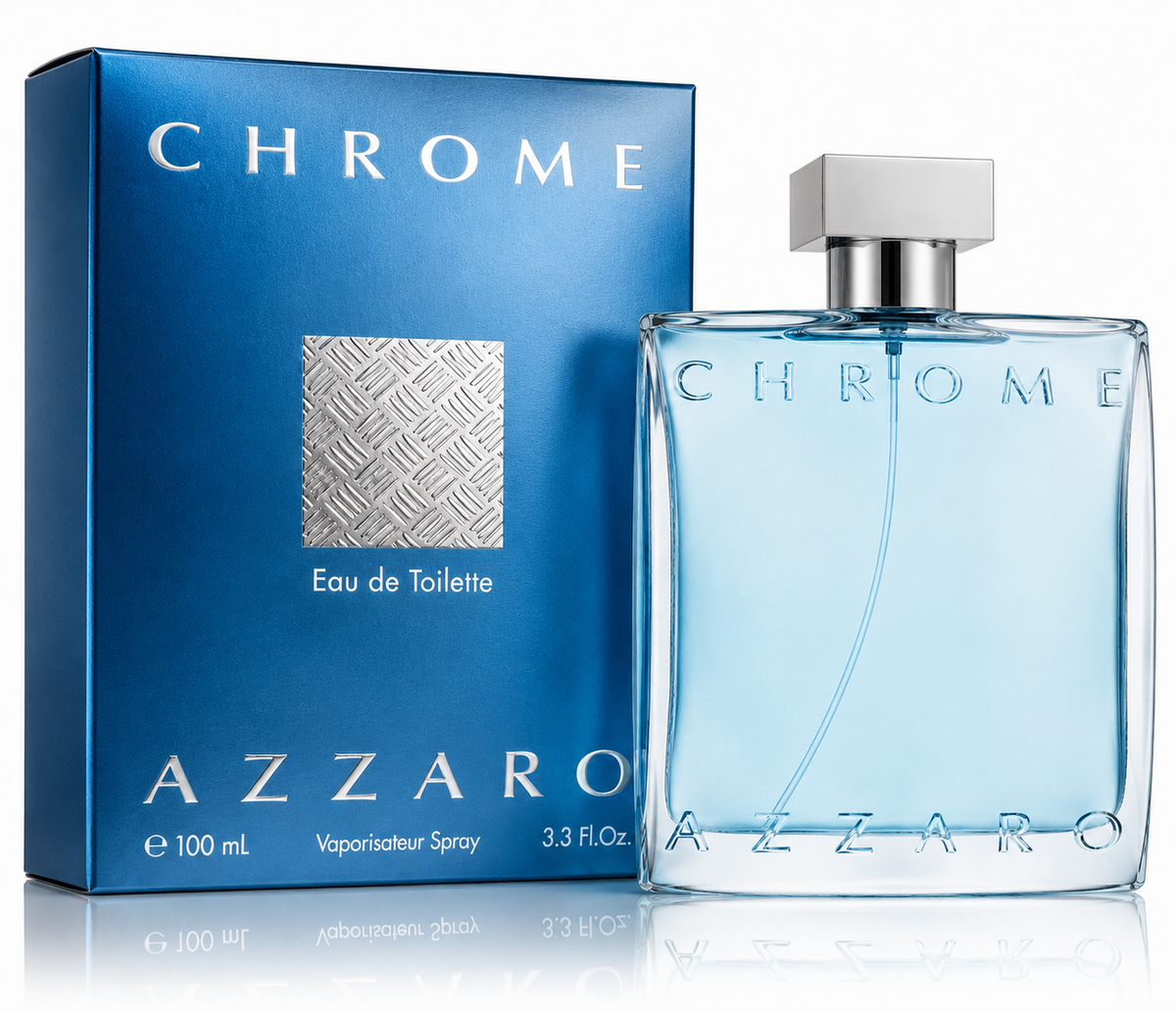 Azzaro Chrome Eau de Toilette Spray for Men