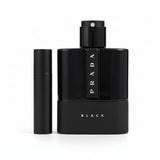 Black Prada perfume bottle