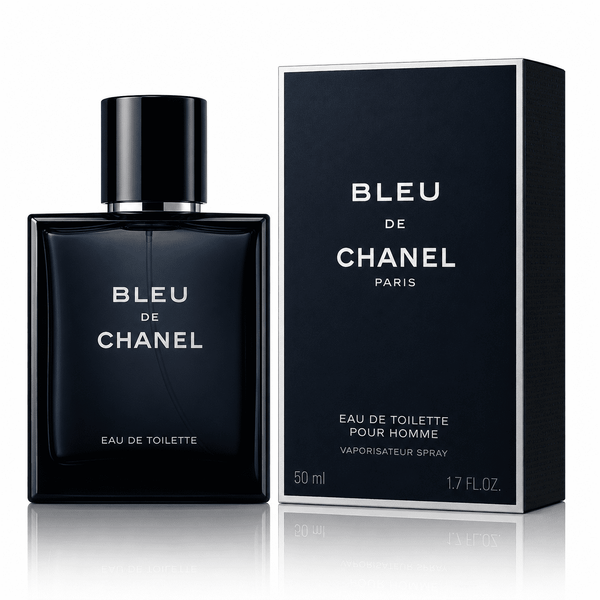 Bleu de Chanel Eau de Toilette Spray for Men 1.7 Oz