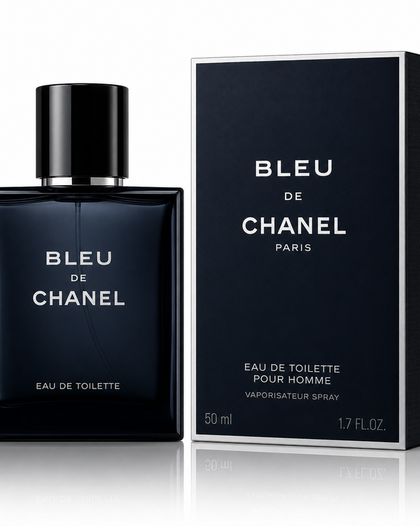 Bleu de Chanel Eau de Toilette Spray for Men 1.7 Oz 