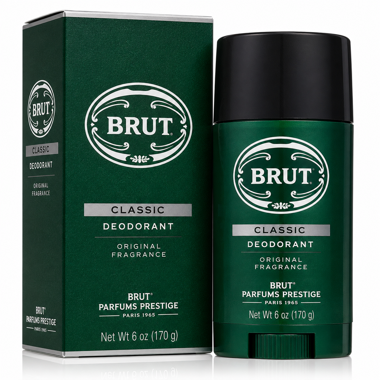 Brut Classic Deodorant Spray for Men 6.0 Oz / 170g