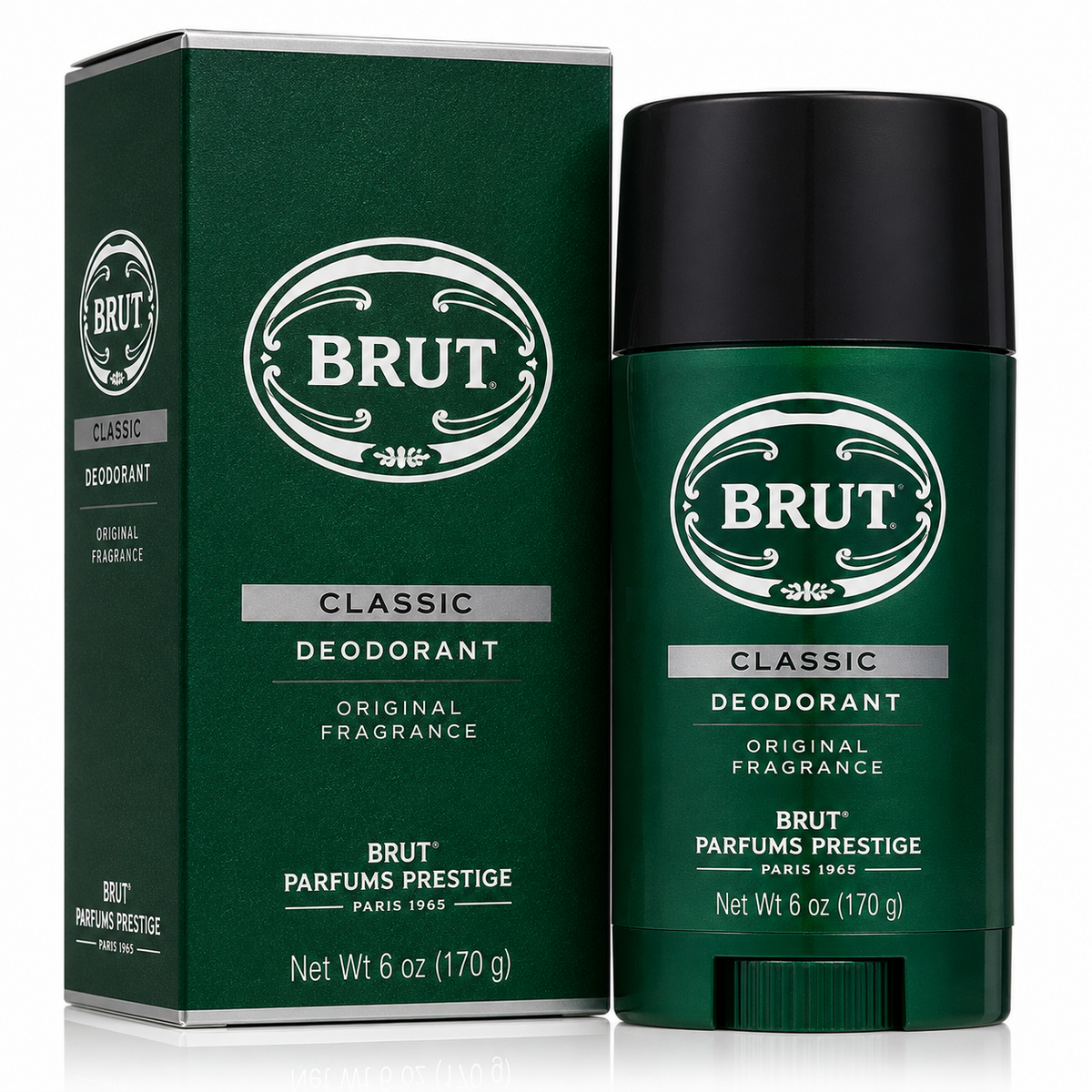 Brut Classic Deodorant Spray for Men 6.0 Oz / 170g