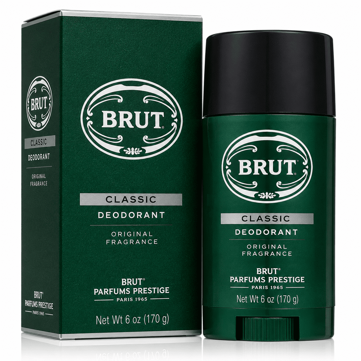 Brut Classic Deodorant Spray for Men 6.0 Oz / 170g