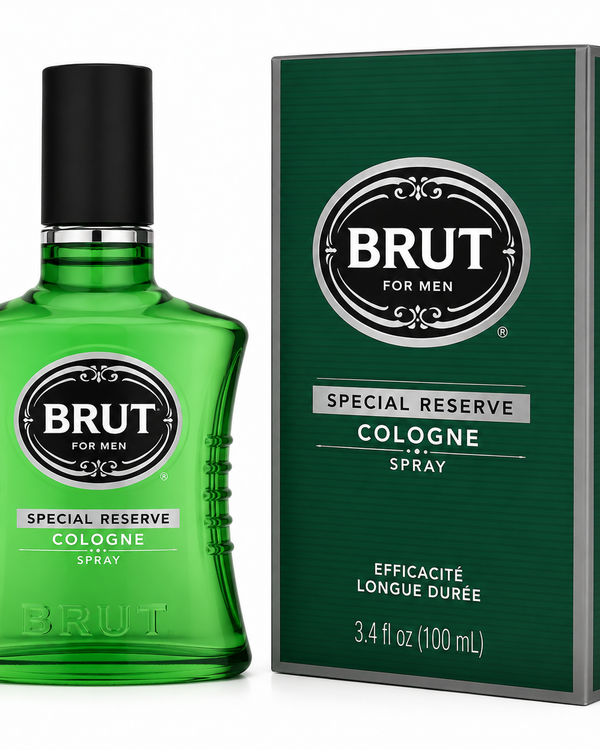 Brut Special Reserve Cologne Spray for Men 3.4 Oz / 100ml