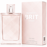 Burberry Brit Sheer For Her Eau de Toilette bottle and packaging box,
