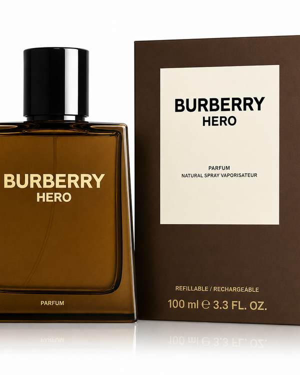 Burberry Hero Parfum Spray for Men 3.4 Oz 