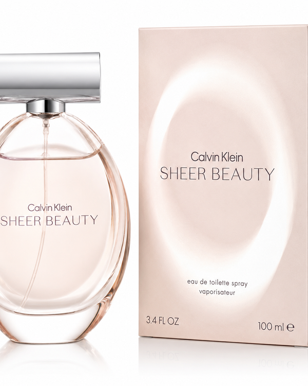 Calvin Klein Beauty Sheer Eau de Toilette Spray for Women 3.4 Oz