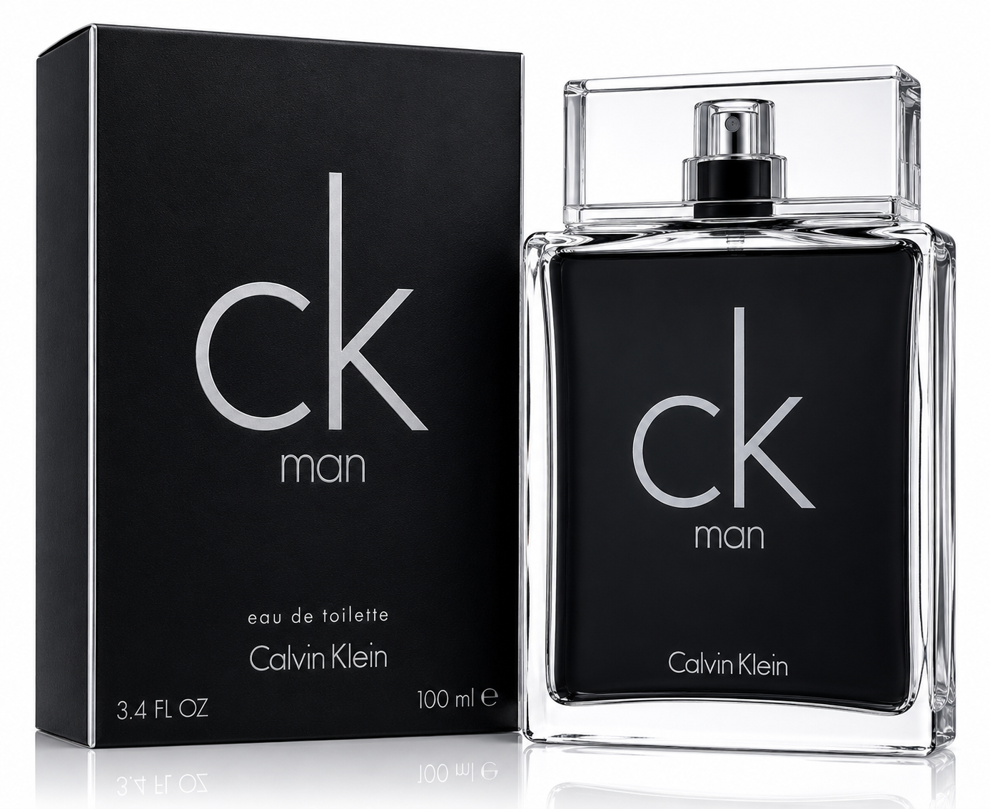 Calvin Klein CK Man EDT for Men 3.4 Oz
