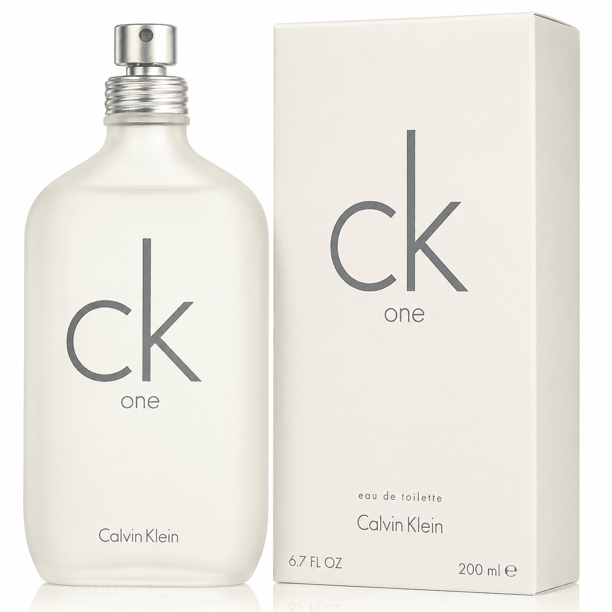 Calvin Klein CK One Eau de Toilette Spray (Unisex) 6.8 Oz