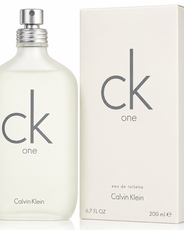 Calvin Klein CK One Eau de Toilette Spray (Unisex) 6.8 Oz