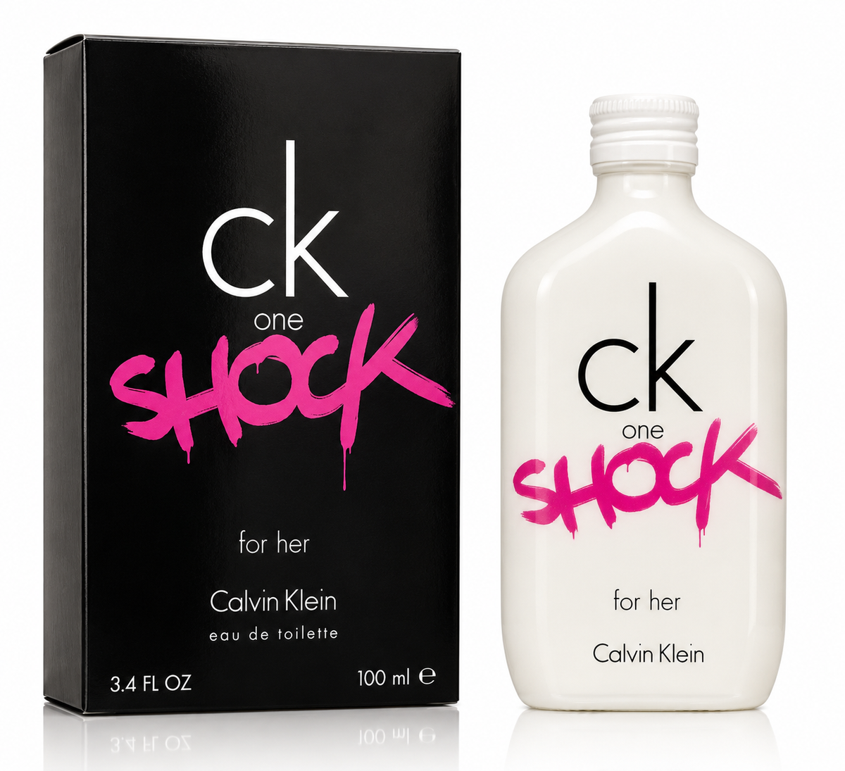 Calvin Klein CK One Shock for Her Eau de Toilette Spray 3.4 Oz