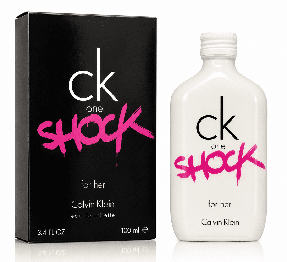 Calvin Klein CK One Shock for Her Eau de Toilette Spray 3.4 Oz