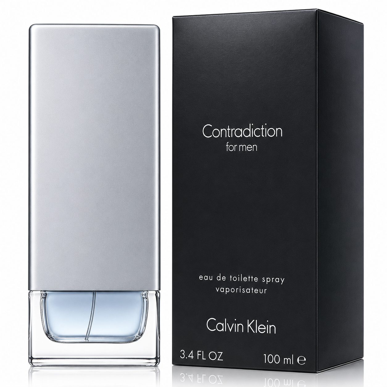 Calvin Klein Contradiction Eau de Toilette Spray for Men 3.3 Oz