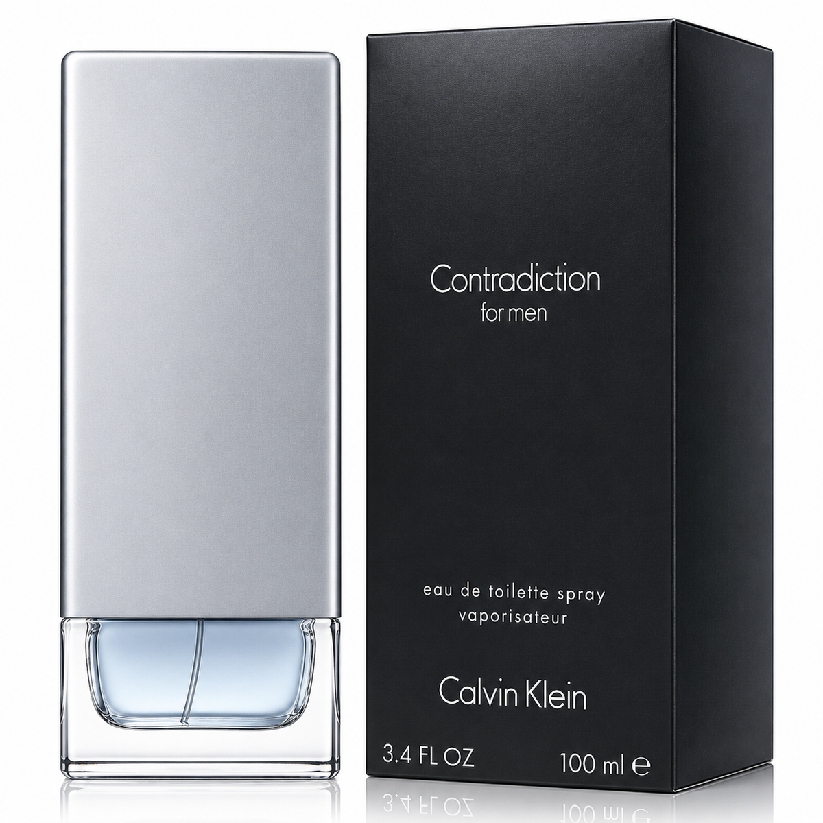 Calvin Klein Contradiction Eau de Toilette Spray for Men 3.3 Oz