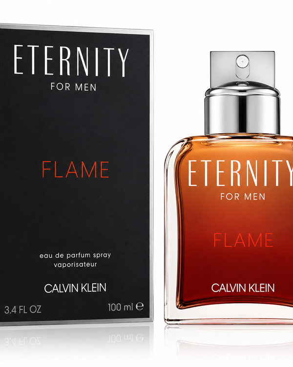 Calvin Klein Eternity Flame EDP for Men 3.4 Oz