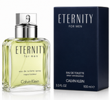 Calvin Klein Eternity for men perfume bottle 