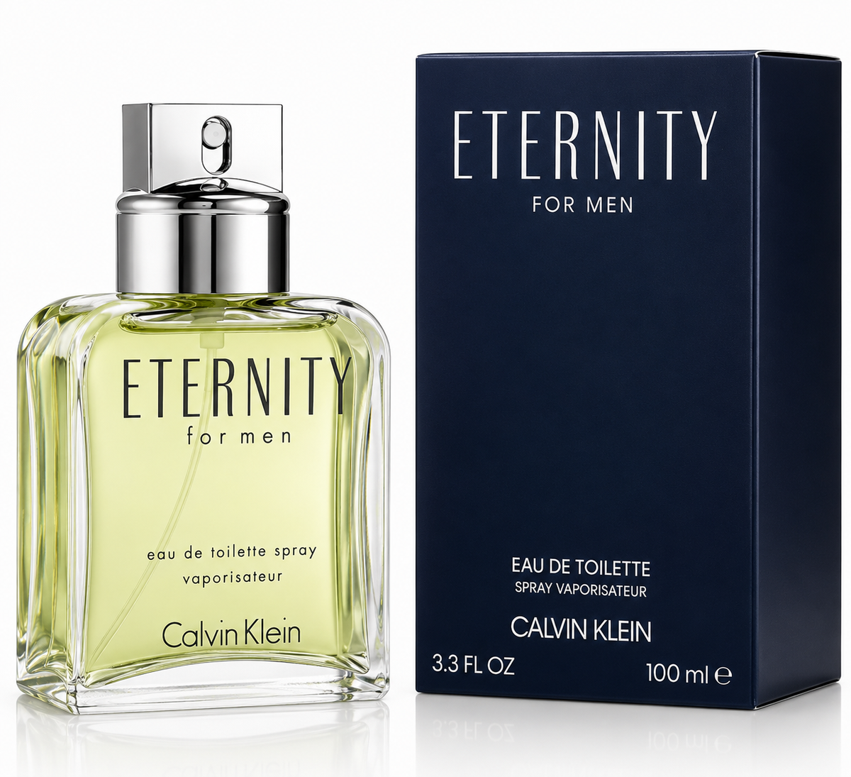 Calvin Klein Eternity for men perfume bottle 