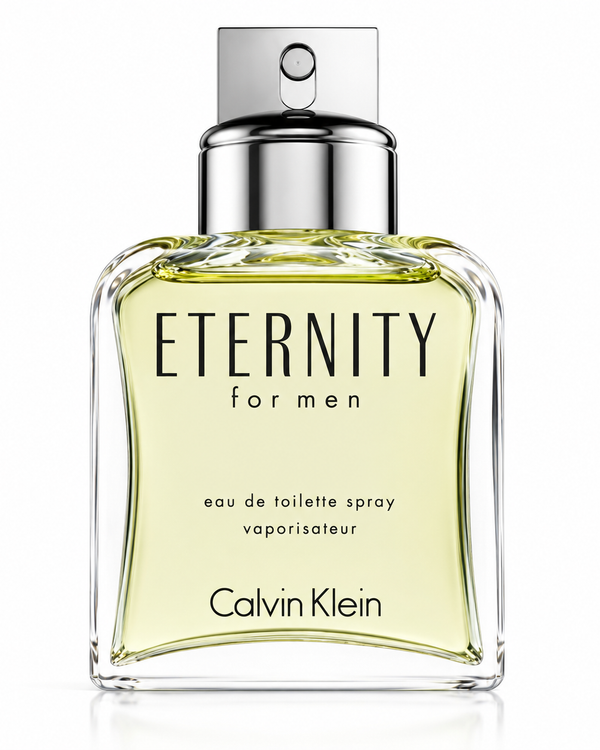 Calvin Klein Eternity for men perfume bottle 