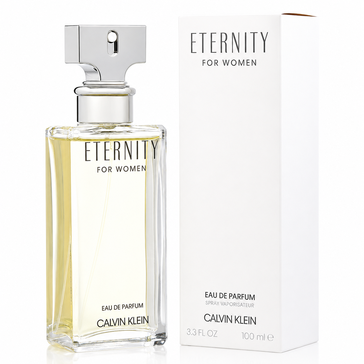 Calvin Klein Eternity for women eau de parfum bottle 