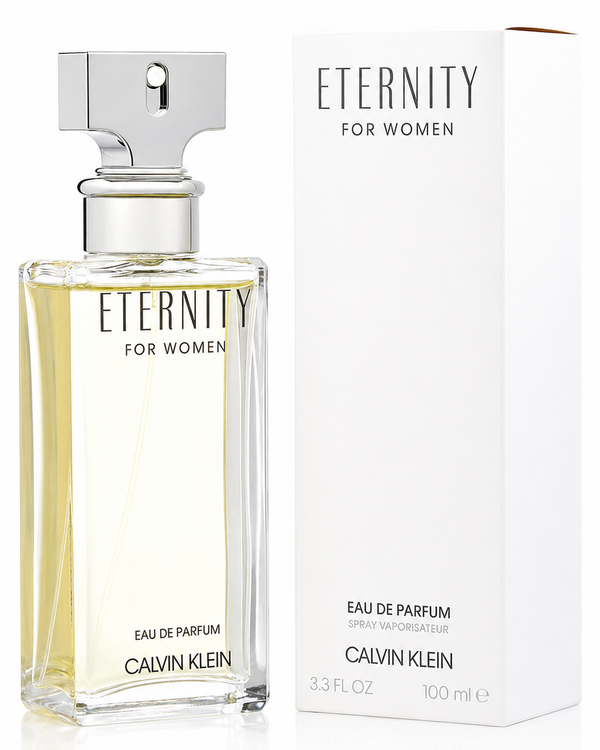 Calvin Klein Eternity for women eau de parfum bottle 